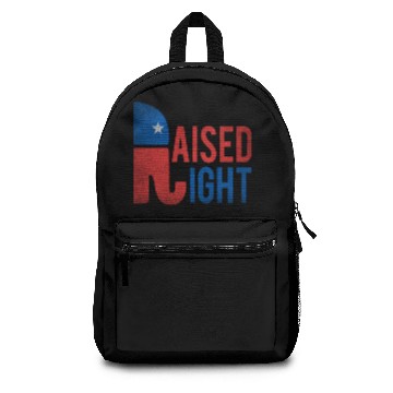 Discover Raised Right Vintage Republican Backpacks
