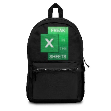 Discover Freak In The Sheets Funny Excel Spreadsheet Backpacks