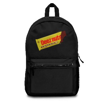 Discover Deez Nuts (candy bar) Backpacks