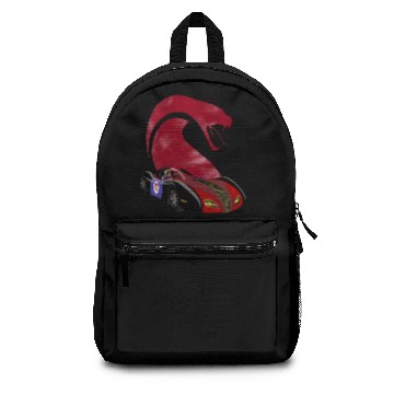 Discover Snake Oiler - Red Distressed - Speed Racer - Backpacks