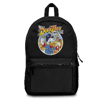Discover Disney DuckTales Classic Uncle Scrooge Woo oo Baseball Tees Backpacks