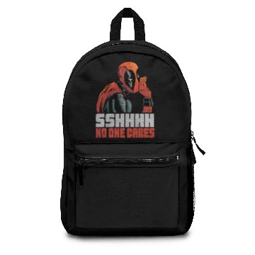 Discover Marvel Deadpool No One Cares Racerback Backpacks