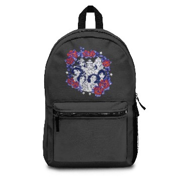 Discover Disney Princesses Group Shot Rose Circle Smile Backpacks