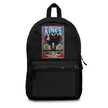 Discover The Kinks Band World Tour Essential Backpacks