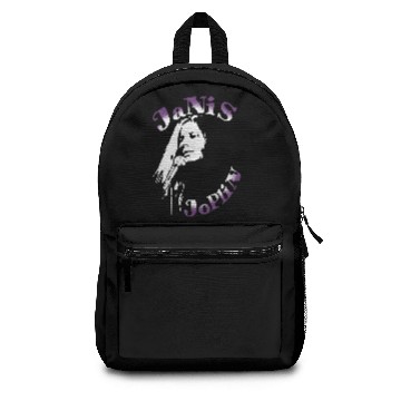 Discover Janis Joplin Rock and Roll Music Backpacks