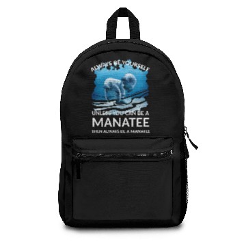 Discover Manatees T- Shirt3157 Backpacks