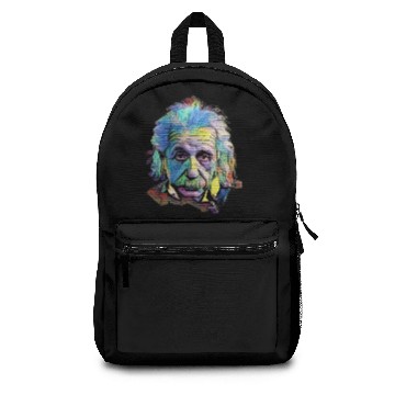 Discover Albert Einstein Abstract - Einstein - Backpacks