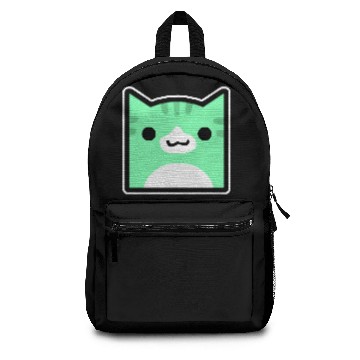 Discover Juniper Geometry Dash icon cat cube Backpacks