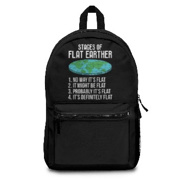 Discover Flat Earth Matters Conspiracies Conspiracy earther Backpacks