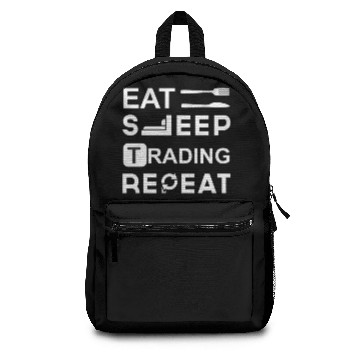 Discover Eat Sleep Trading repeat Backpacks