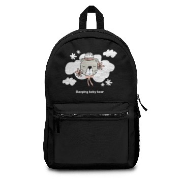 Discover Adorable bear - Sleeping baby bear Backpacks