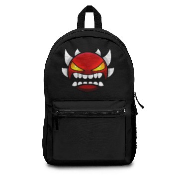 Discover angry geometry dash Backpacks