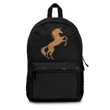 Discover Unicorn Waffle Pattern Symbol Backpacks Waffles Backpacks
