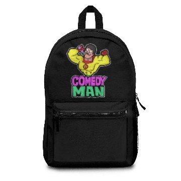 Discover comedy man Backpacks