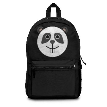 Discover Panda Rounded Face Backpacks