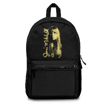 Discover Joni Mitchell // 1970s Vintage - Joni Mitchell - Backpacks