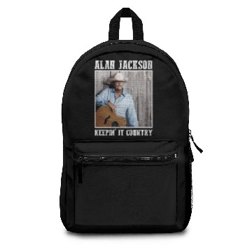 Discover Men's Retro Alan Jackson Keepin' It Country Backpacks
