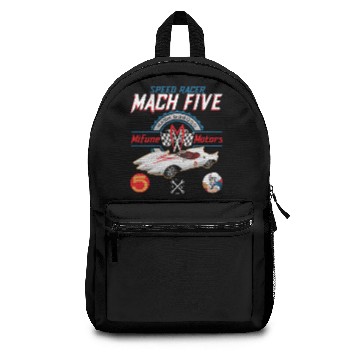 Discover Speed Racer Mach 5 Mifune Motors Backpacks