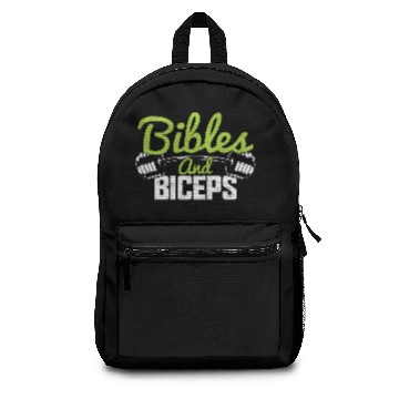 Discover BIBLES AND BICEPS Backpacks