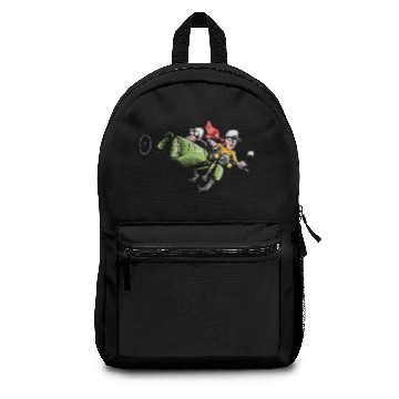 Discover Motorcycle Sidecar Cartoon Backpacks