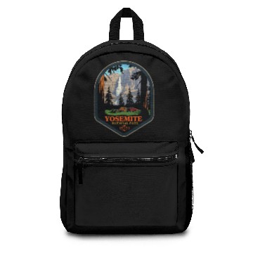 Discover Yosemite National Park Camping Lover Backpacks