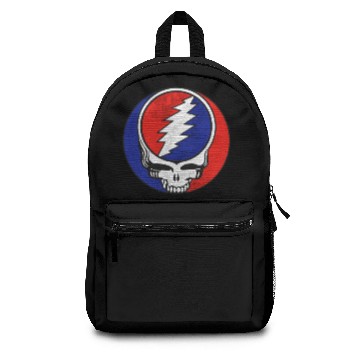Discover Grateful Dead Unisex Zip Backpacks: Steal Your Face Classic