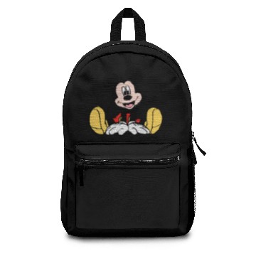 Discover Vintage Mickey Embroidered Pocket Backpacks