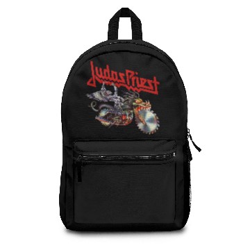 Discover Judas Priest Painkiller Badass Motorcycle Classic Heavy Metal Band Backpacks