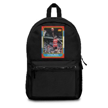Discover Michael Jordan Fleer '86 Card - Paraholix - Backpacks