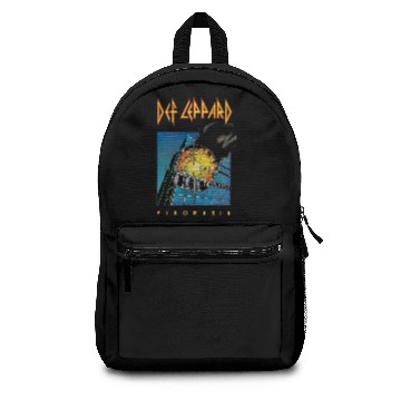 Discover Def Leppard Classic Baseball Tees Backpacks