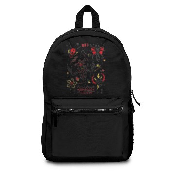 Discover Hellfire Club Raglan Backpacks From Stranger Things, Stranger Things Merch Fan Gift
