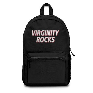 Discover Virginity Rocks Heather - Virginity Rocks - Zip Backpacks