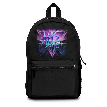 Discover American Horror Story Neon Grid Logo Pullover Backpacks