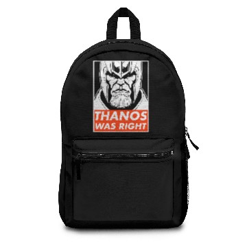 Discover Thanos was right Classic Backpacks