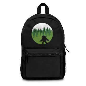 Discover Sasquatch By Day - Noirgraphic Original Backpacks
