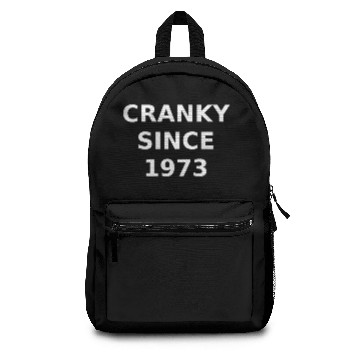 Discover CRANKY SINCE 1973 Backpacks