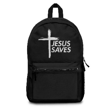 Discover JESUS SAVES Backpacks