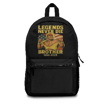 Discover Hulk Hogan Backpacks Legends Never Die Brother Backpacks