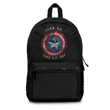 Discover Captain America I can do this all day Backpacks