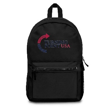 Discover Charlie Kirk Turning Point USA Unisex Graphic Backpacks