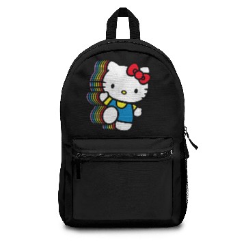 Discover Hello Kitty Rainbow Zip Backpacks