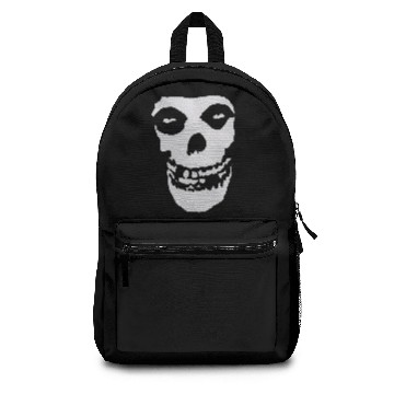 Discover Punk rock band Misfits Skull Face Backpacks