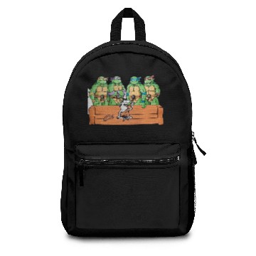 Discover Funny Ninja Turtles Parody Backpacks with Little Caesars