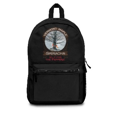 Discover Vermont Maple Sriracha Backpacks