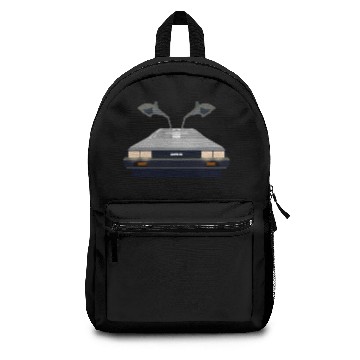 Discover Delorean Time machine Backpacks