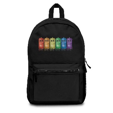 Discover Rainbow Tardis Backpacks