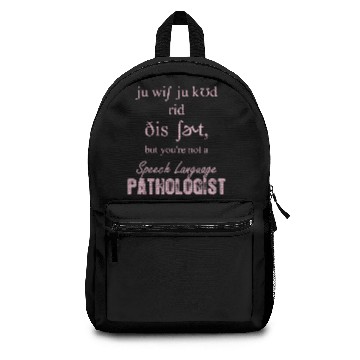 Discover Speech Language Pathologist Backpacks