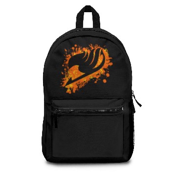 Discover fairy tail splatter Backpacks