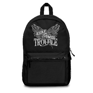 Discover Here Comes Trouble w Backpacks