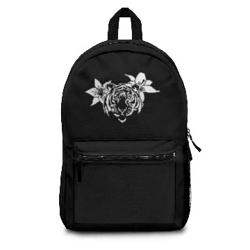 Discover Lotus Tiger (WHITE) Backpacks